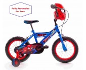 14" Marvel Spiderman Boys Bike Suitable for 3 to 5 years old